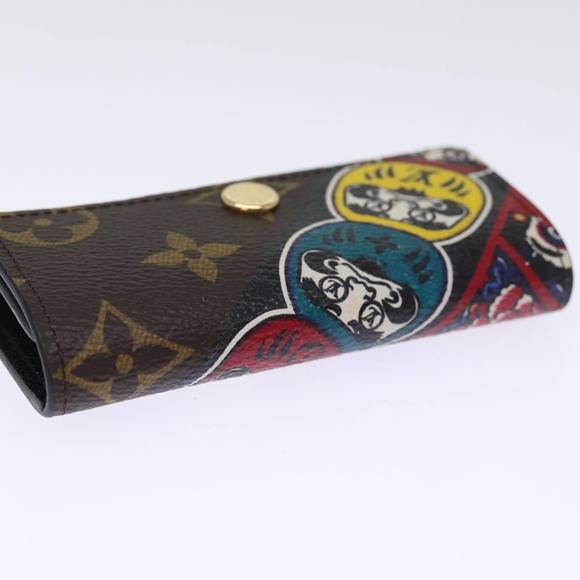 LOUIS VUITTON Monogram Kabuki Daruma Multicles 4 Key Case M67252 LV Auth am6279 - Picture 5 of 16